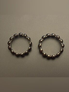 5 for 10 💵 size 6/7 bubble silver ring